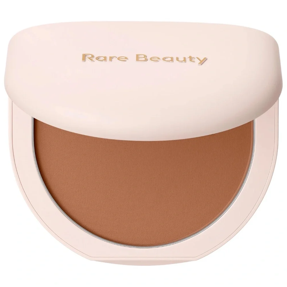 NIB Rare Beauty True to Myself Tinted Pressed Talc-Free Finishing Powder Amber